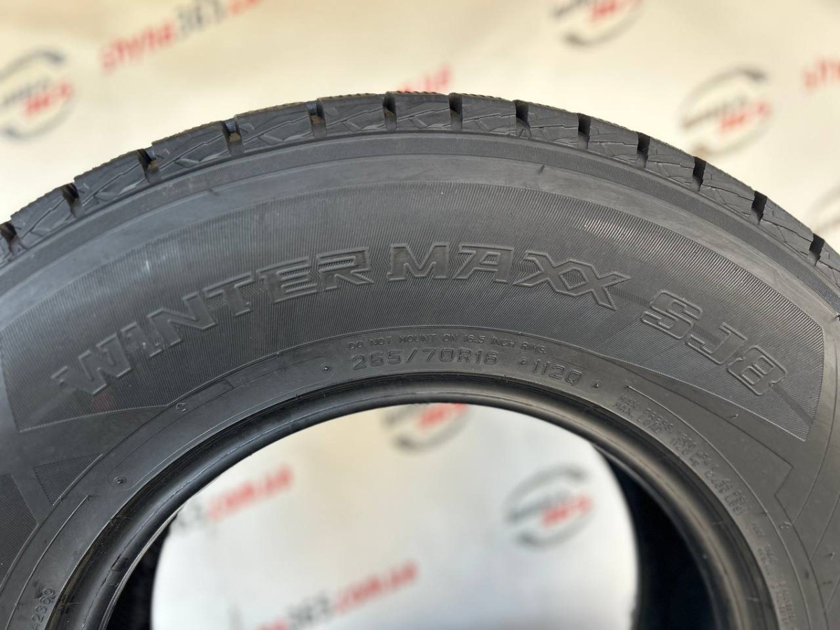 265/70 R16 DUNLOP WINTER MAXX SJ8 9mm