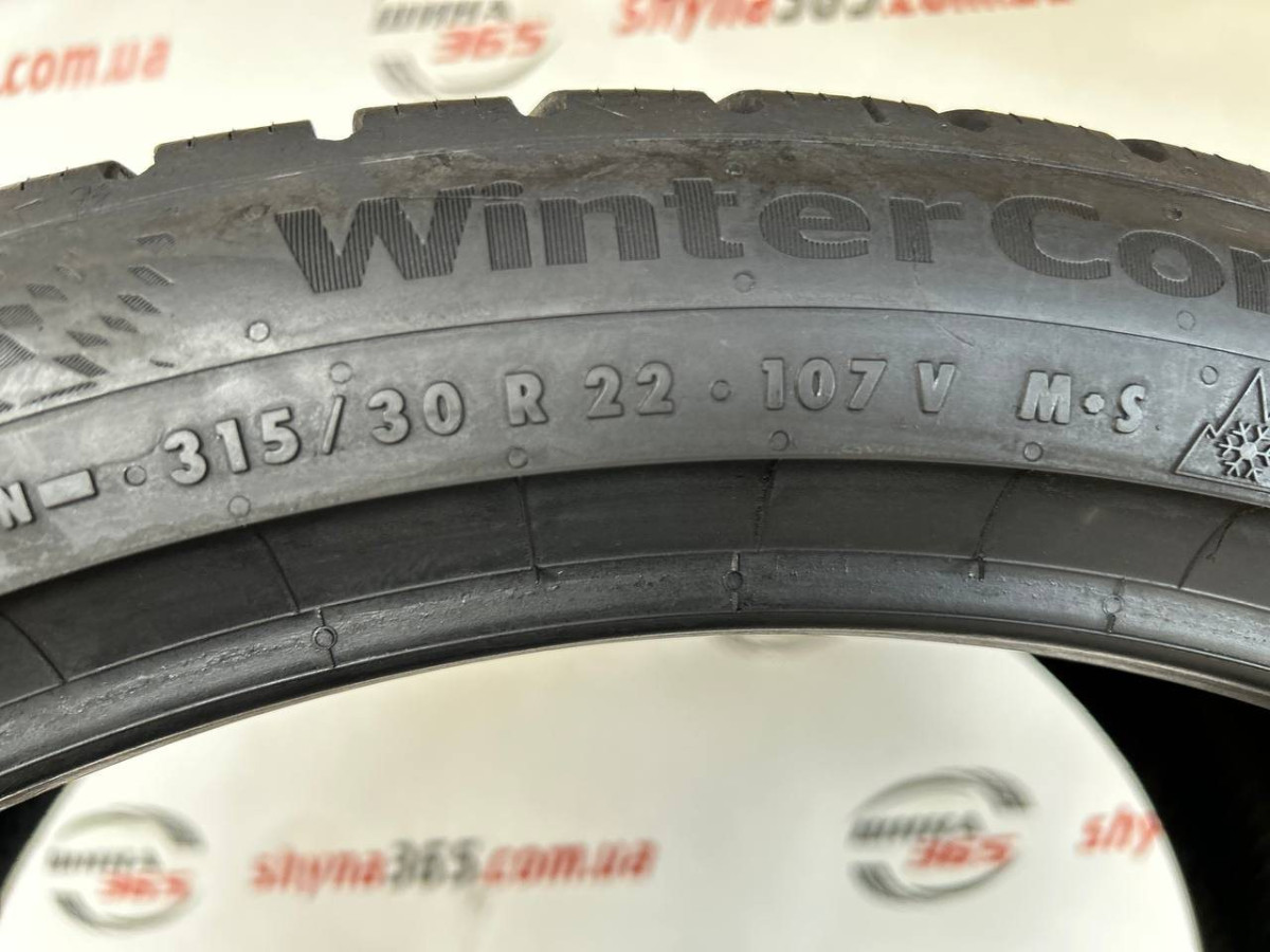 315/30 R22 CONTINENTAL WINTERCONTACT 8 S 6mm