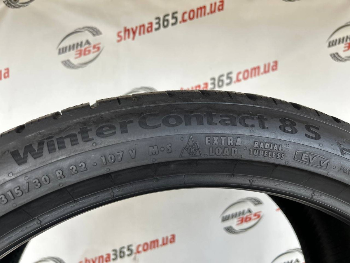 315/30 R22 CONTINENTAL WINTERCONTACT 8 S 6mm