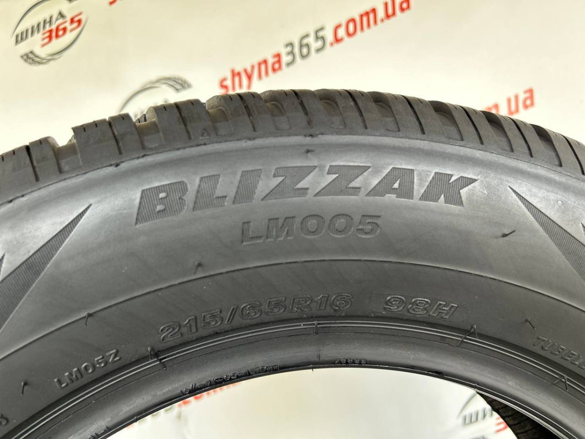 215/65 R16 BRIDGESTONE BLIZZAK LM005 7mm