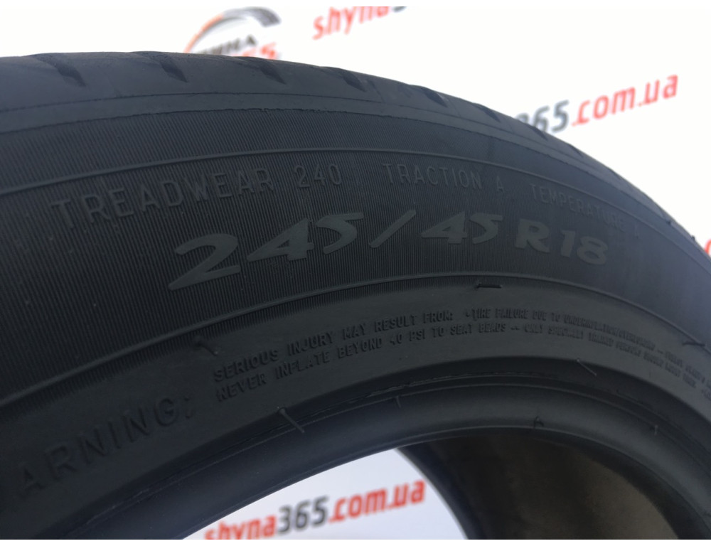 245/45 R18 MICHELIN PRIMACY 3 RUN FLAT 5mm