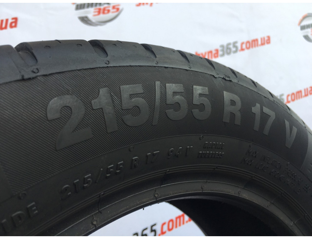215/55 R17 CONTINENTAL CONTIECOCONTACT 5 5mm