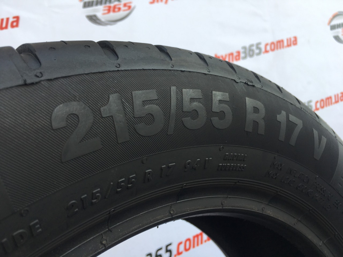 215/55 R17 CONTINENTAL CONTIECOCONTACT 5 5mm